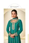 Rinaaya By Gulkayra Chinon Embroidery Readymade Suits Exporters In India